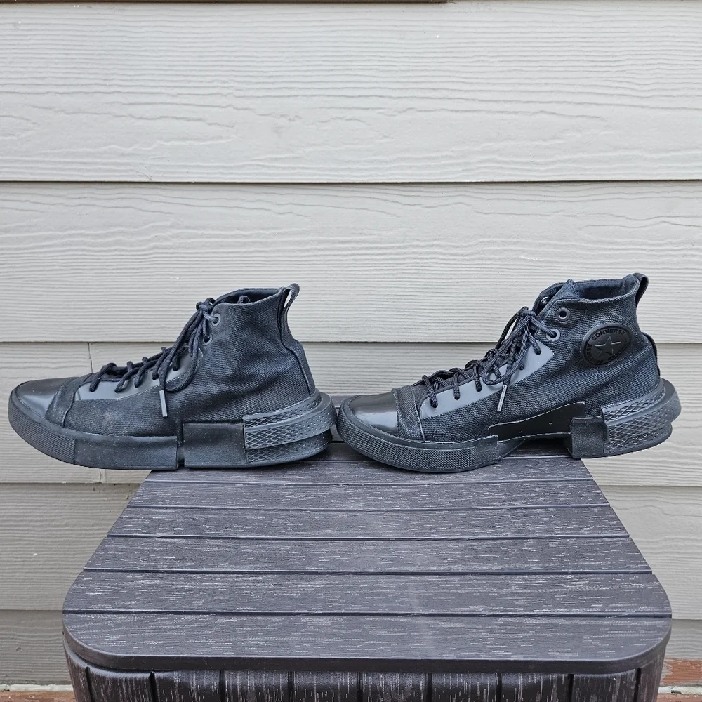 Converse CX Disrupt I Am The Soloist High Top Shoes Black Canvas Mens Size 9.5